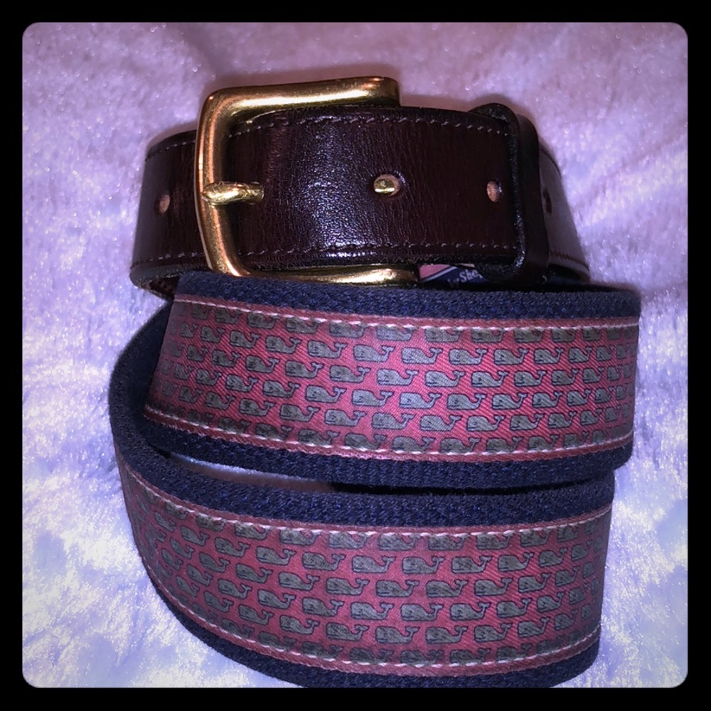 Vineyard Vines Whales Belt